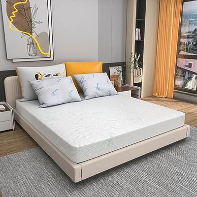 Mundialflex Kactus4stratiH24_140x200x24, Memory Foam, 140x200 cm alla Francese