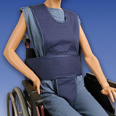 Gilet addominale con supporto perilineare e bretelle
