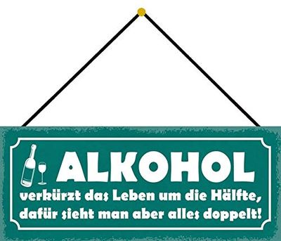 Schatzmix Tin-Plate Sign, Sheet metal, Multicoloured, 27x10 cm