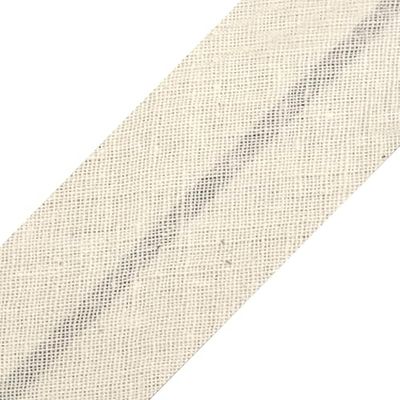 cyclingcolors 1x Cinta Bies de Algodón para Coser Ancho 30 mm Largo 25 m Telas Cojines Cestas Decoración, Cremoso