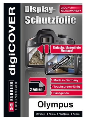 DigiCOVER - Protector de Pantalla para cámaras Olympus TG-620