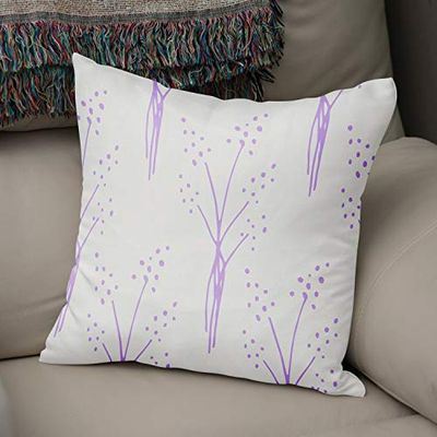 BonaMaison Fundas para Cojínes, Turquesa y Blanco Funda de Almohada Elegante y Suave para Sofá Coche Moderna Decoración del Hogar Habitación, 43x43 Cm - Diseñado y Fabricado en Turquía