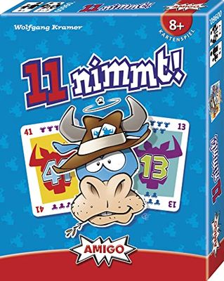 Amigo Spiel + Freizeit 11 takes! : AMIGO - kaartspel. Voor 2-7 spelers/30 minuten