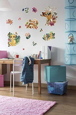 Komar 14730h Be in Nature-Adhesivo Decorativo para habitación Infantil, diseño de Rey León, Fantasía, 100 x 70 cm (Breite x Höhe)