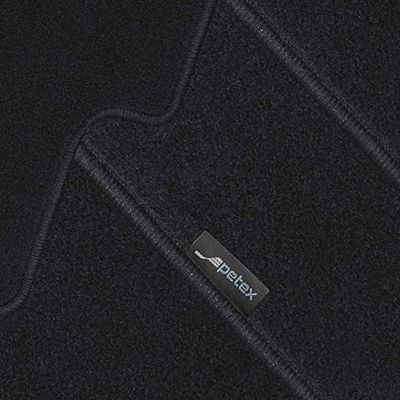 PETEX ROYAL Car Mat Premium Fit Front and Rear Graphite 4-Piece Set