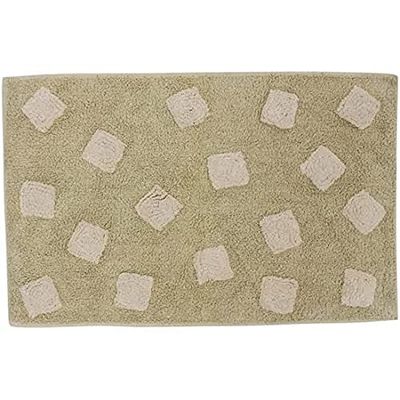 MSV Tapis de Bain Coton 50X80Cm Thika Beige