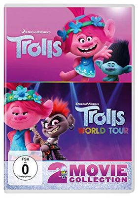 Trolls & Trolls World Tour - [Trolls World Tours (2e dvd) is in het Duits en Engels] [Alemania]