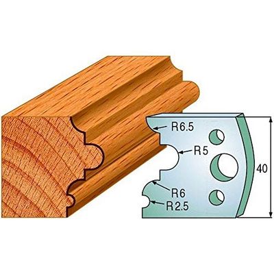 CMT ORANGE TOOLS 691.036 - PAR DE CONTRACUCHILLAS 40x4mm