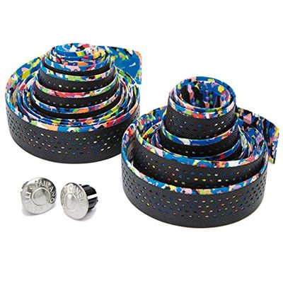 Cinelli Unisex taśma na kierownicę 3D Super Caleido, czarna, jeden rozmiar