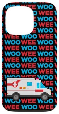 Ambulance EMT Paramedic for Kids Wee Woo Emergency Case for iPhone 13 Pro