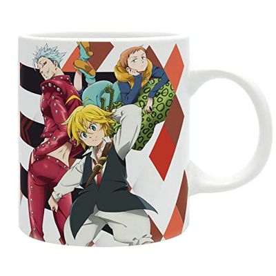 ABYSTYLE - The Seven Deadly SINS Meliodas, Ban, & King Mug