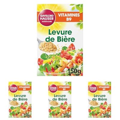 GAYELORD HAUSER SUPERLEVURE Granulée PAILLETTES 150G (Lot de 4)