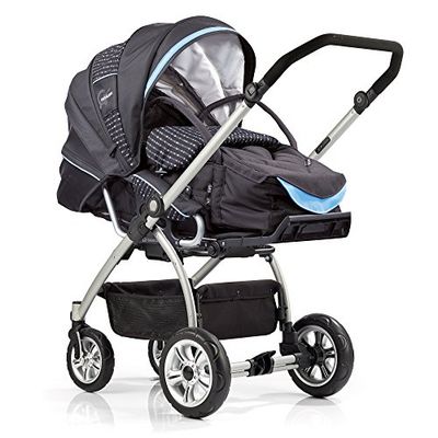 Gesslein 204330454454 kinderwagen M4 inclusief C1 draagtas, zilver