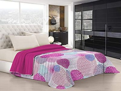 Italian Bed Linen Estivo edredão de verão "Fantasy", microfibra, soffioni, duplo