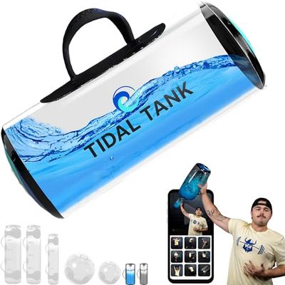 Tidal Tank - Aqua Bag in plaats van een zandzak, trainingstas met watergewichten, ultieme core- en balanstraining, van 3 kg tot 30 kg (KettleTank-5kg)