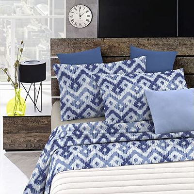 Fantasy Italian beddengoed, linnen, Rombi, dubbele, microvezel, scheefdraad