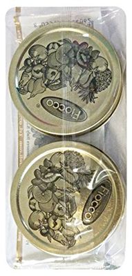 gnp Lot de 48 bouchons pour pots de fleurs en verre 86 mm de diamètre x 2 pièces récipients pour la cuisine