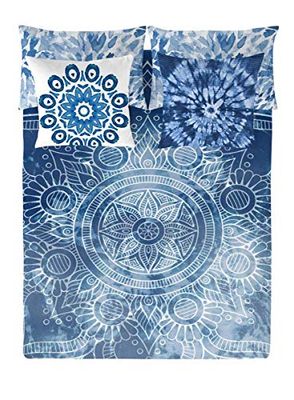 Iceberg Helenia dekbedovertrek, blauw, 135 cm