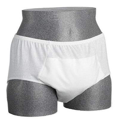 Readi 5625 Male Brief Built-In Pad 30-32" (Pack of 6)