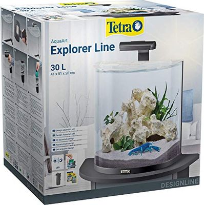 Tetra AquaArt Explorer Line Crab Aquarium Kompletny zestaw 30 l