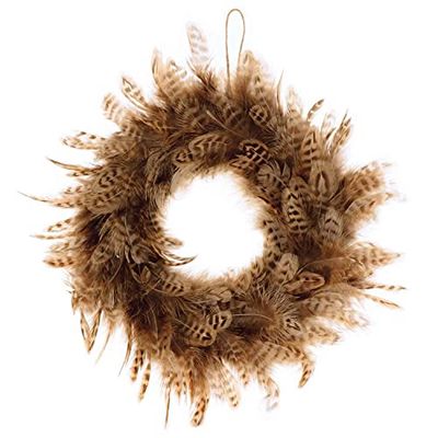 Artemio Couronne Plumes Tigrées 28 cm