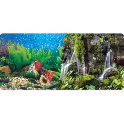Reptiles Planet plakat Waterfall akwarium/terrarium 2 strony 1 rolka 15 metrów wysokość 70cm