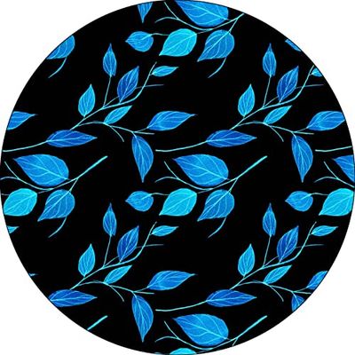 Bonateks, Ronde digitaal bedrukte muismat, antislip onderkant, voor kantoor en thuis, diameter: 22 cm