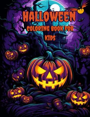 Halloween Coloring Book For Kids: Cute Coloring Book For Kids