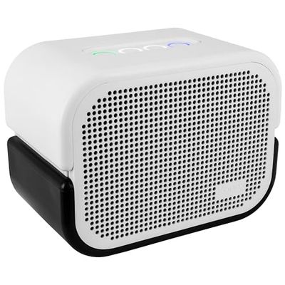 Konex audio Altavoz Amplificado portátil Bluetooth Blanco de 2 vías K-Five - Diseño Elegante, Bluetooth 5.1 - Entrada AUX - USB. Batería Recargable. Calidad y Potencia de Sonido.
