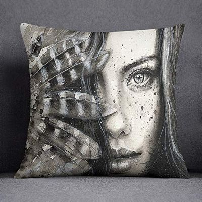 Bonamaison Funda de cojín, Cotton, Multicolor, 45X45