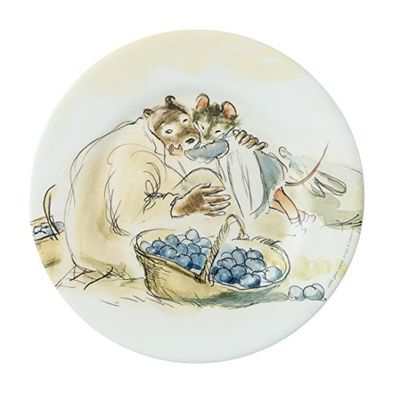 Ernest & Célestine EC921K dessertbord tuin diameter 20 cm, meerkleurig
