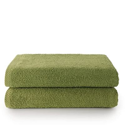 Top Towel - Plus - Confezione da 2 asciugamani da bagno grandi - Asciugamani da doccia - Asciugamano da bagno 100% cotone
