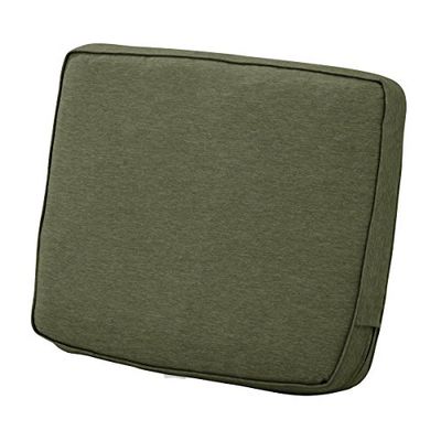Classic Accessories - Cuscino posteriore Montlake in schiuma e fodera antiscivolo, Heather Fern, 21" wide x 20" high x 4" thick