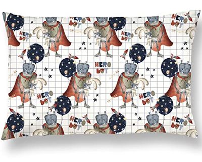 Hoofdkussen met Kussensloop 33x45 cm van Katoen OEKO-TEX - Keuze uit 10 kleuren - Babykussen voor Middagsdutjes, Kinderdagverblijf en Reizen - Machinewasbaar - Hypoallergeen