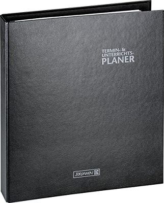 Brunnen Agenda 2022/2023 - Format A4 : env. 28 x 31,5 cm - Noir : 2 pages = 1 semaine - 1075765903