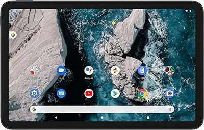 Nokia T20 Android 11 WiFi-tablet met 10,36 „scherm, 4 GB RAM/64 GB ROM, 8200 mAh batterij, 8 MP+5 MP camera, stereoluidspreker met OZO-weergave, dubbele microfoon, metalen behuizing - oceaanblauw