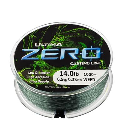 Ultima Zero - Weed - 1000m - 0.32mm - 14.0lb/6.5kg