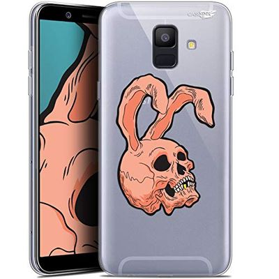 Beschermhoes voor Samsung Galaxy A6 2018, ultradun, motief: Rabbit Skull