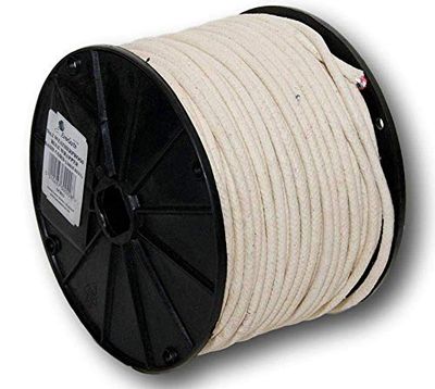 EVERLASTO Longlast Poulie en Coton ciré 6 mm x 100 m