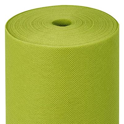 García de Pou Nappe Pré-Découpée 120 cm 'Spunbond' 60 g/m2, 1,20 x 50,4 m Lime Pp