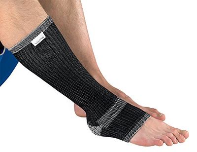 Vulkan Advanced Elastic Calf & Shin Support, Comfortable Calf Sleeve, Relieves Discomfort From Calf Strains and Shin Splints, Anti-Bacterial Breathable Fabric, Improves Blood Circulation, Small