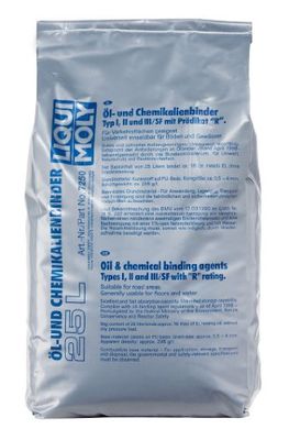 LIQUI MOLY Olje- och kemikaliebindning | 25 l | oljebytestillbehör | Art.-Nr.: 7250