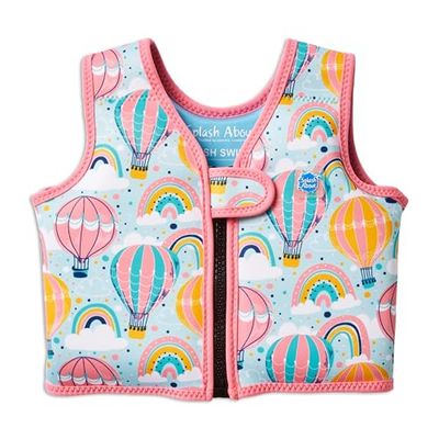 Splash About Gilet de Natation Go Splash Unisex-Baby, Over The Rainbow, 2-4 Ans