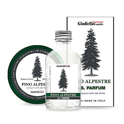 Set Pino Alpestre sapone da barba e Aftershave. The Goodfellas' Smile