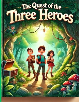 thr quest of the three heroes: A story about the courage of three young heroes and their many exciting adventures.