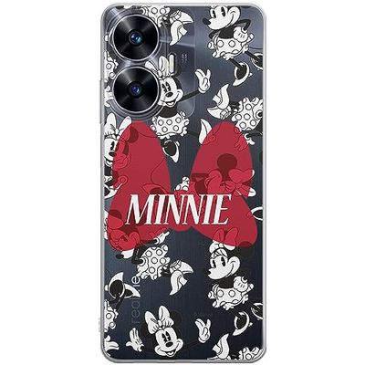 ERT GROUP mobiltelefonfodral för Realme C55 originalt och officiellt licensierat Disney mönster Minnie 048 optimalt anpassad till formen på mobiltelefonen, gedeeltelijk transparant