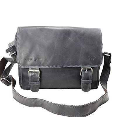 Arrigo Unisex vuxen Messenger Bag kurirväska blå (Donkerblå)