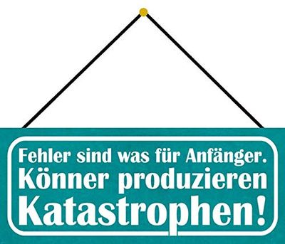 Schatzmix Tin-Plate Sign, Sheet metal, Multicoloured, 27x10 cm