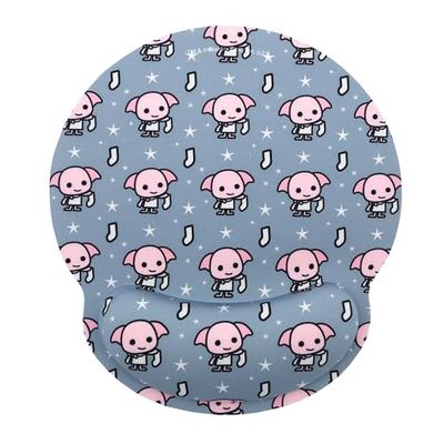 WONDEE Dobby Harry Potter Alfombrilla Ratón Ergonómica del Elfo Doméstico Dobby con su Calcetín, Mousepad con Almohadilla Ratón Reposamuñecas Gel, Harry Potter Regalos Originales Disney