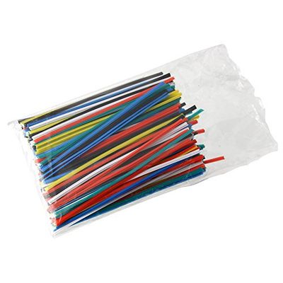 FACKELMANN bindstroken 9 cm 240 stuks PP/metaal, kleurrijk, 9 x 6 x 3 cm, 240-eenheden